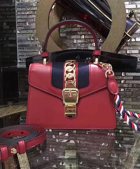 gucci sylvie bag fake